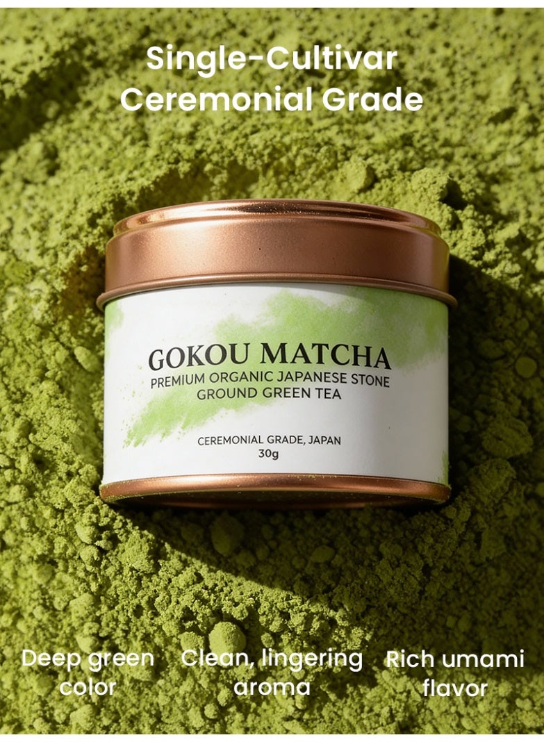 تيلاند شاي الماتشا الأخضر العضوي الممتاز ۳۰ غرام - Image 4